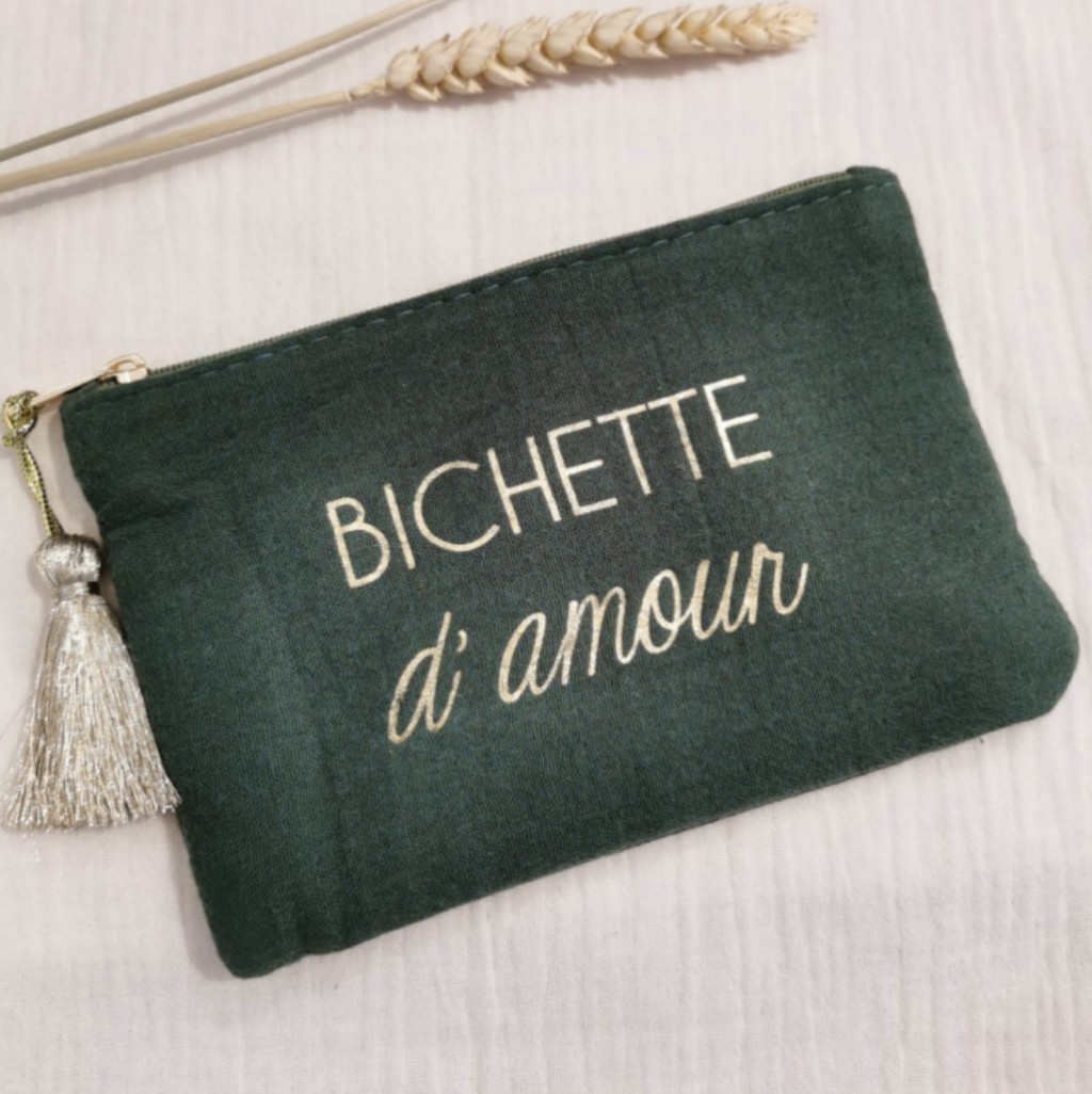 Pochette tablette / Petit amour rose - Le béguin de Charlie