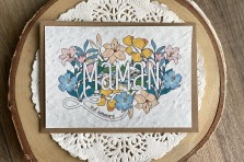 Carte à  planter : "Maman d'amour"