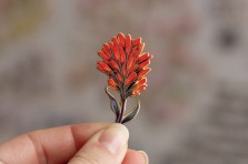 Pin's fleur - Castilleja