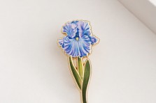 Pin's fleur - Iris